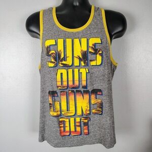 Suns Out Guns Out Tank Top funny summer muscle work out classic beach lake park